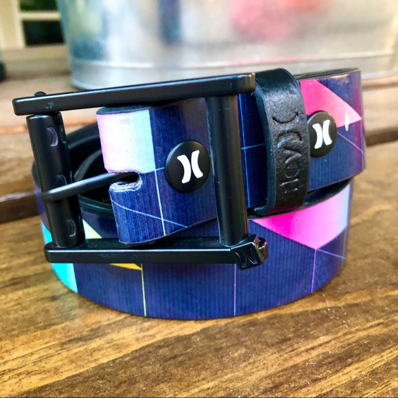 hurley mens belt